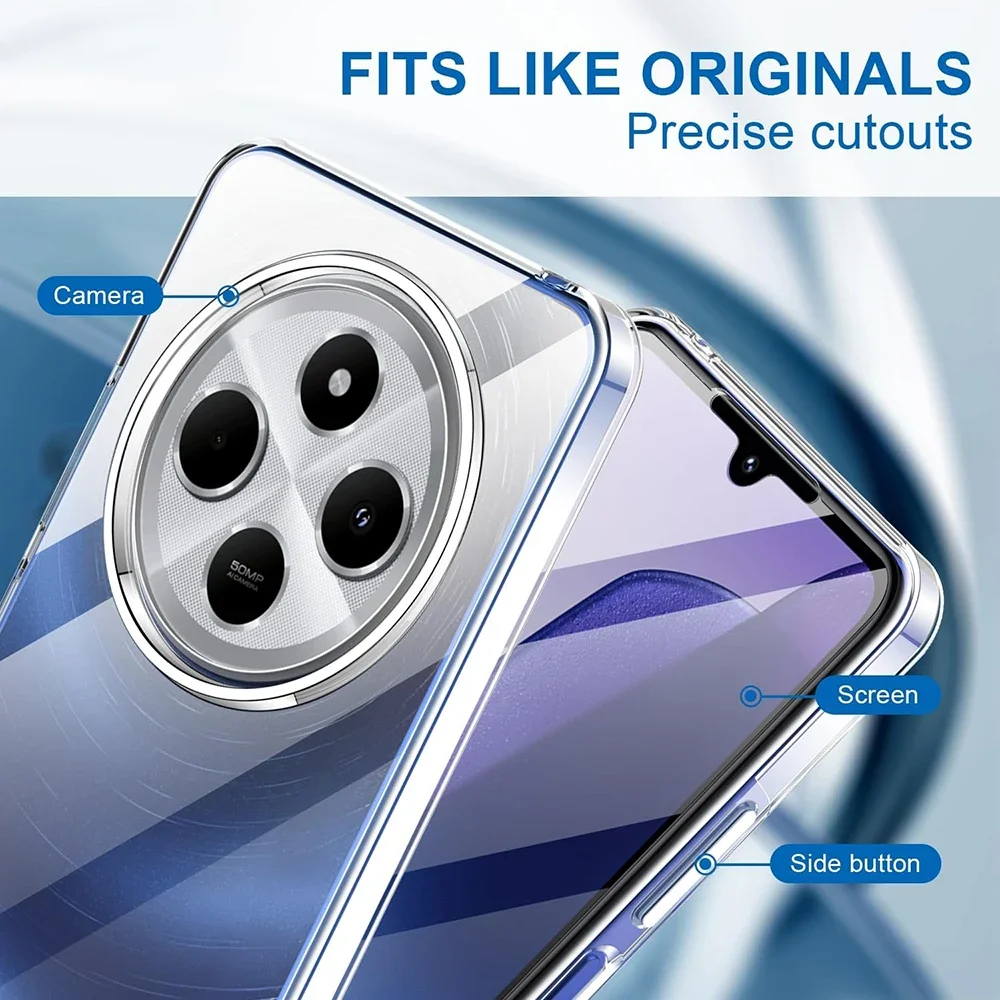 Xiaomi Redmi 14C 4G 6.88 "충격 방지 PC + TPU 하이브리드 보호기... - 2