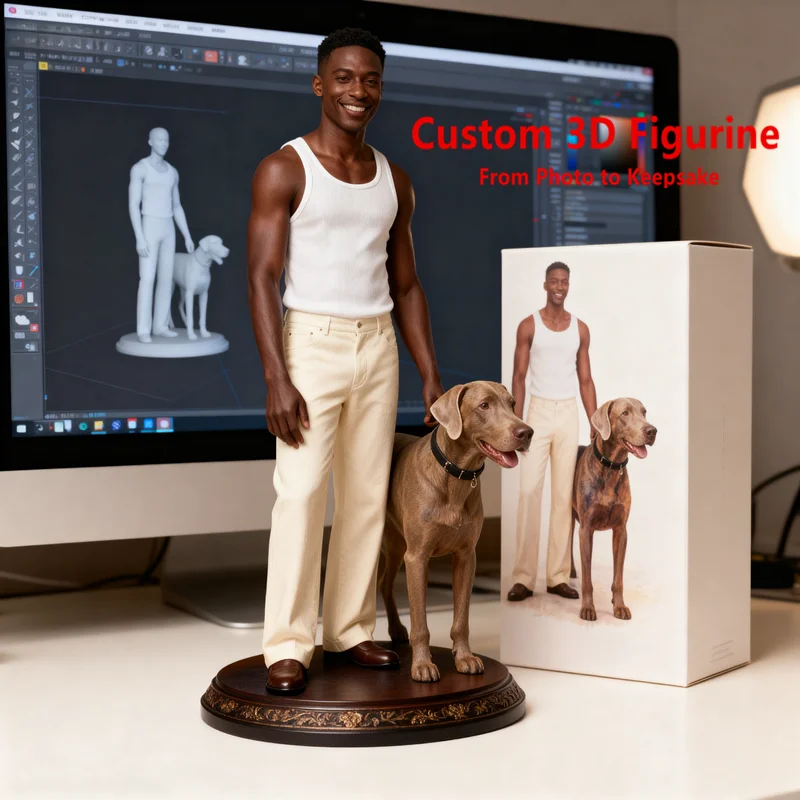 Custom 3D Figurine From Photo  - đánh giá và giá Resin Art Gift For Birthday