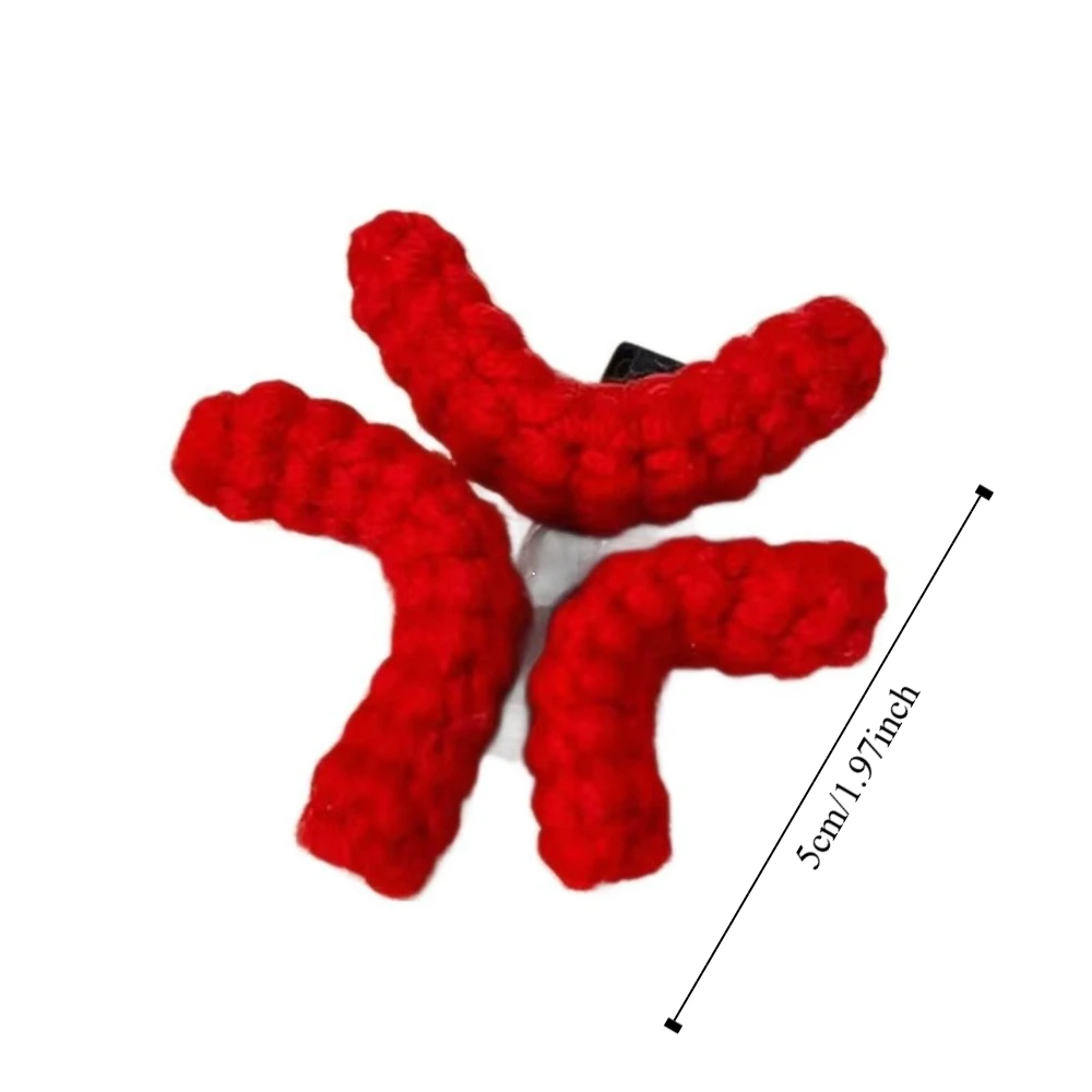 منقار البط كليب غاضب العاطفة مشبك شعر الكورية نمط إكسسوارات الشعر مضحك الكروشيه المشابك عودة كليب الكرتون الجانب كليب النساء