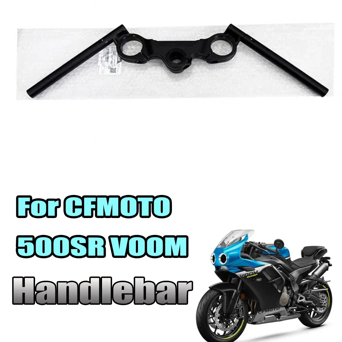 

Motorcycle upper connecting plate handle connecting plate faucet direction handle Fit For CFMOTO 500SR VOOM 500 SR