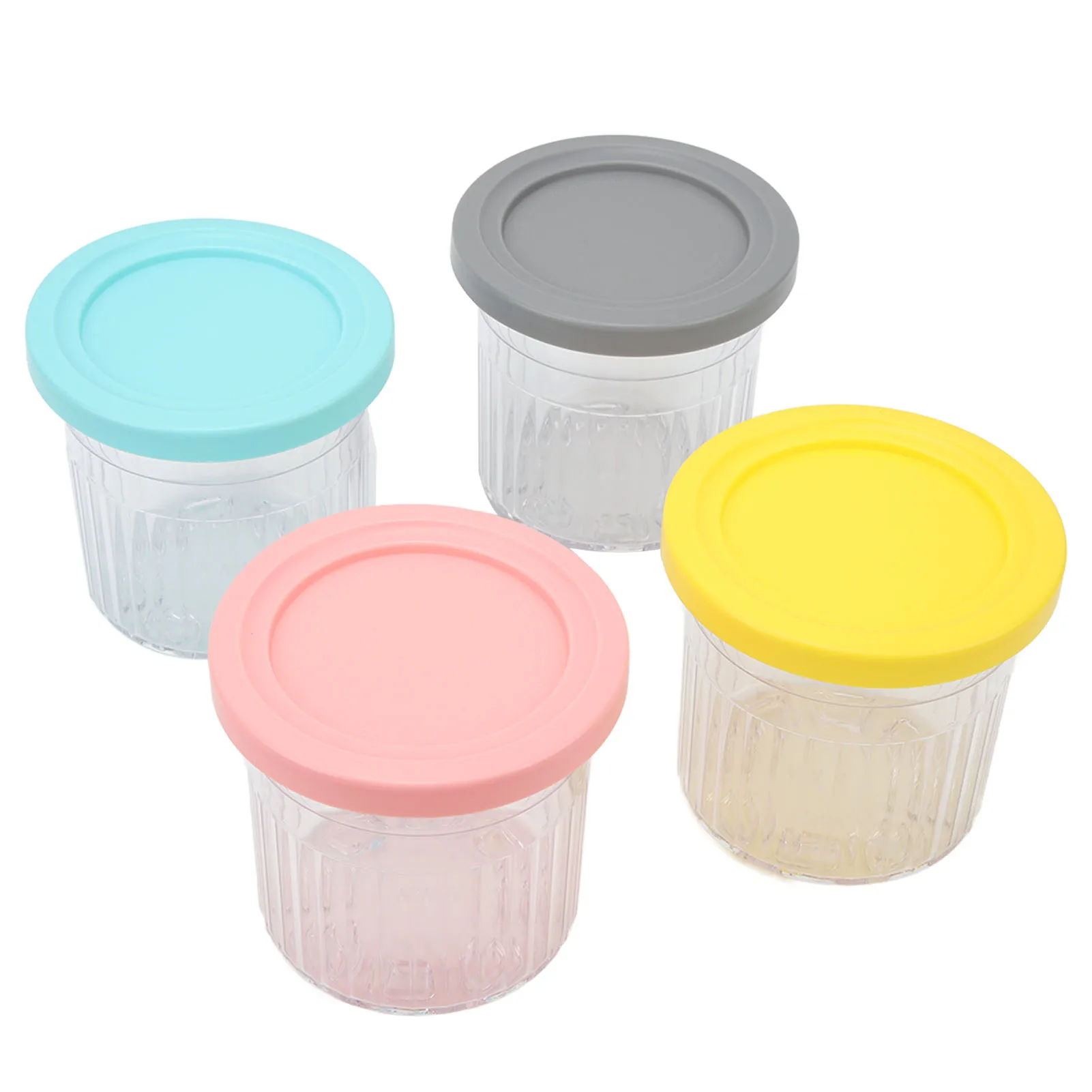 Boîtes de crème glacée en plastique, conteneur de remplacement pour machine à glace série NC299AMZ NC300s, 2 pièces, 4 pièces