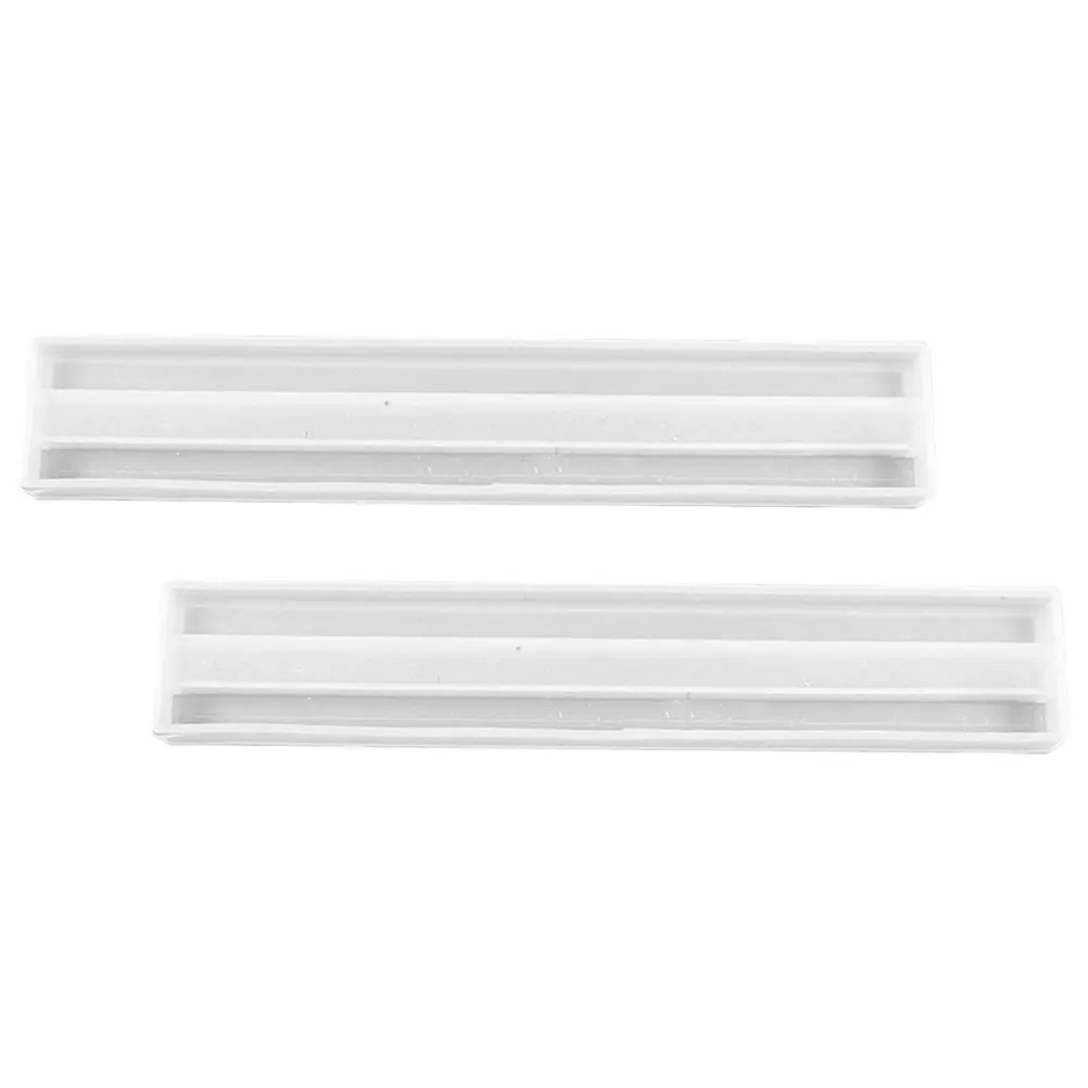 

2pcs Domino Mold Domino Stand Diy Molds Silicone White DIY Crafts Silicone Molds Resin Jewelry Accessories Reusable Flexible