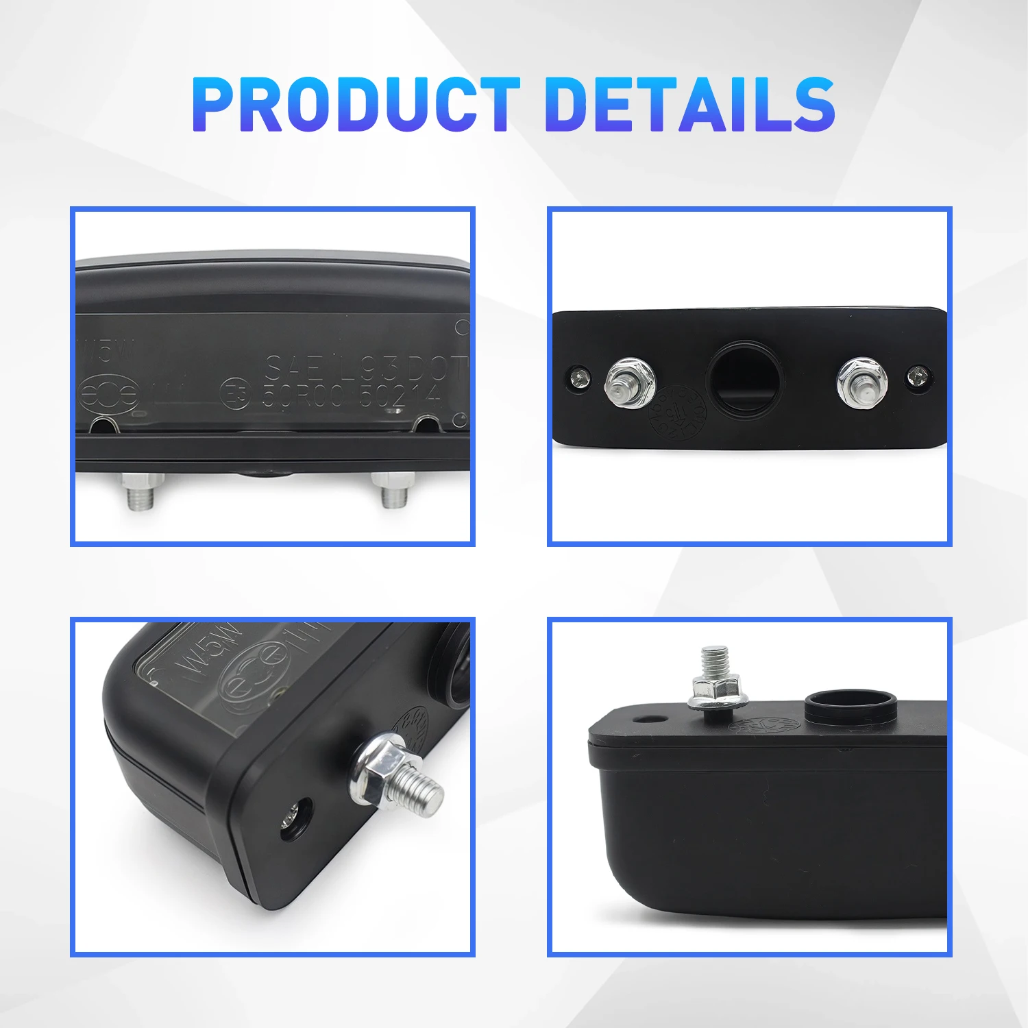 Rear License Plate Lamp Housing For BMW F850GS F900GS ADV C400GT F750GS F800GS Motorcycle Registration Plate Lamp Case