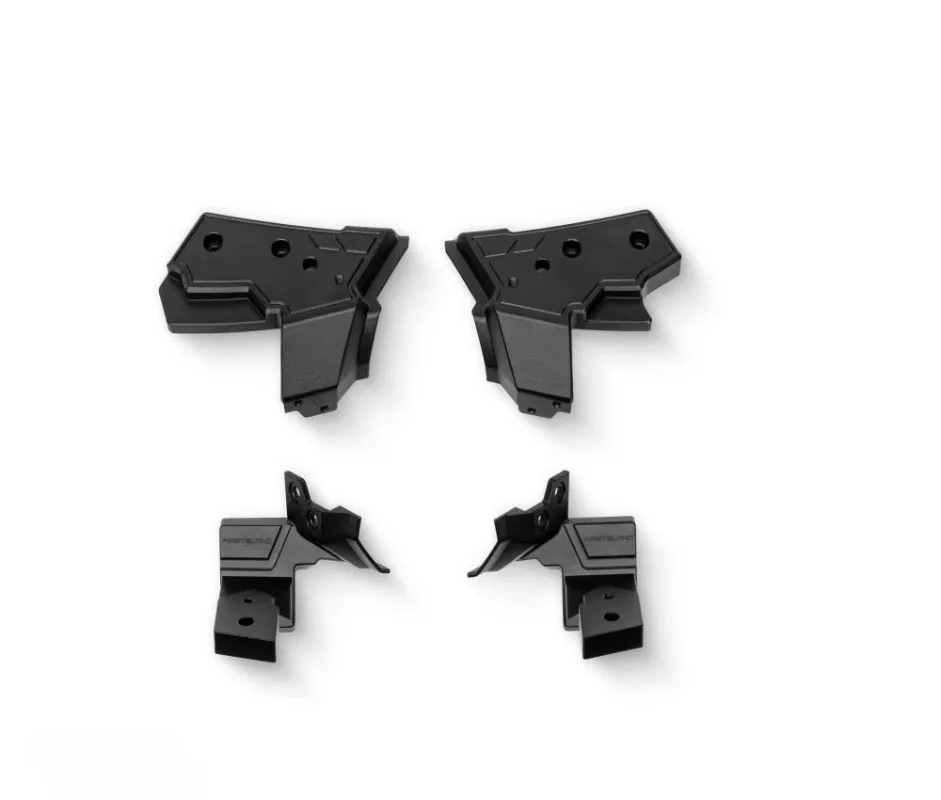 Durable Aluminum-magnesium Alloy A-pillar Brackets for the Body Kit, with CNC-engraved Off-road Light Brackets