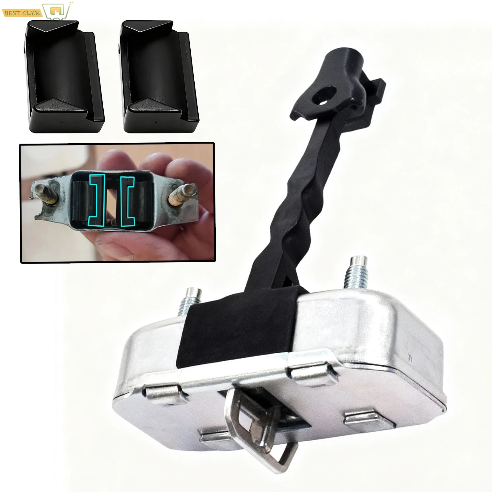 4PCS For Toyota Camry Corolla Avensis Auris Door Check Strap Limiter Repair Kit Sagging Door Fix