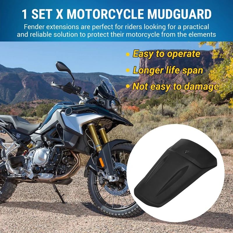 Motorcycle Front Fender Extended Mudguard Splash Guard For BMW F900GS Adventure F 850 GS 2018- F850GS Adv 2019-