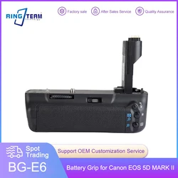 BGE6 BG-E6 Vertical Battery Hand Grip for Canon EOS 5DII 5D2 5D mark II 5D mark 2 SLR Digital Camera BG-5DII