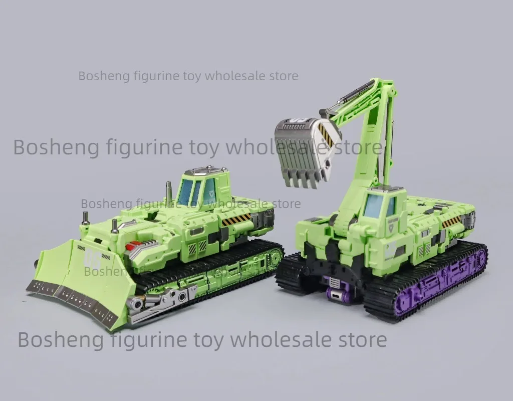 [มีสินค้าในสต็อก] ของเล่นแปลงร่าง GLA-05 GLA-06 Giant Legion Heavy Builder Excavator Bolldozer Devastator แอ็คชั่นฟิกเกอร์