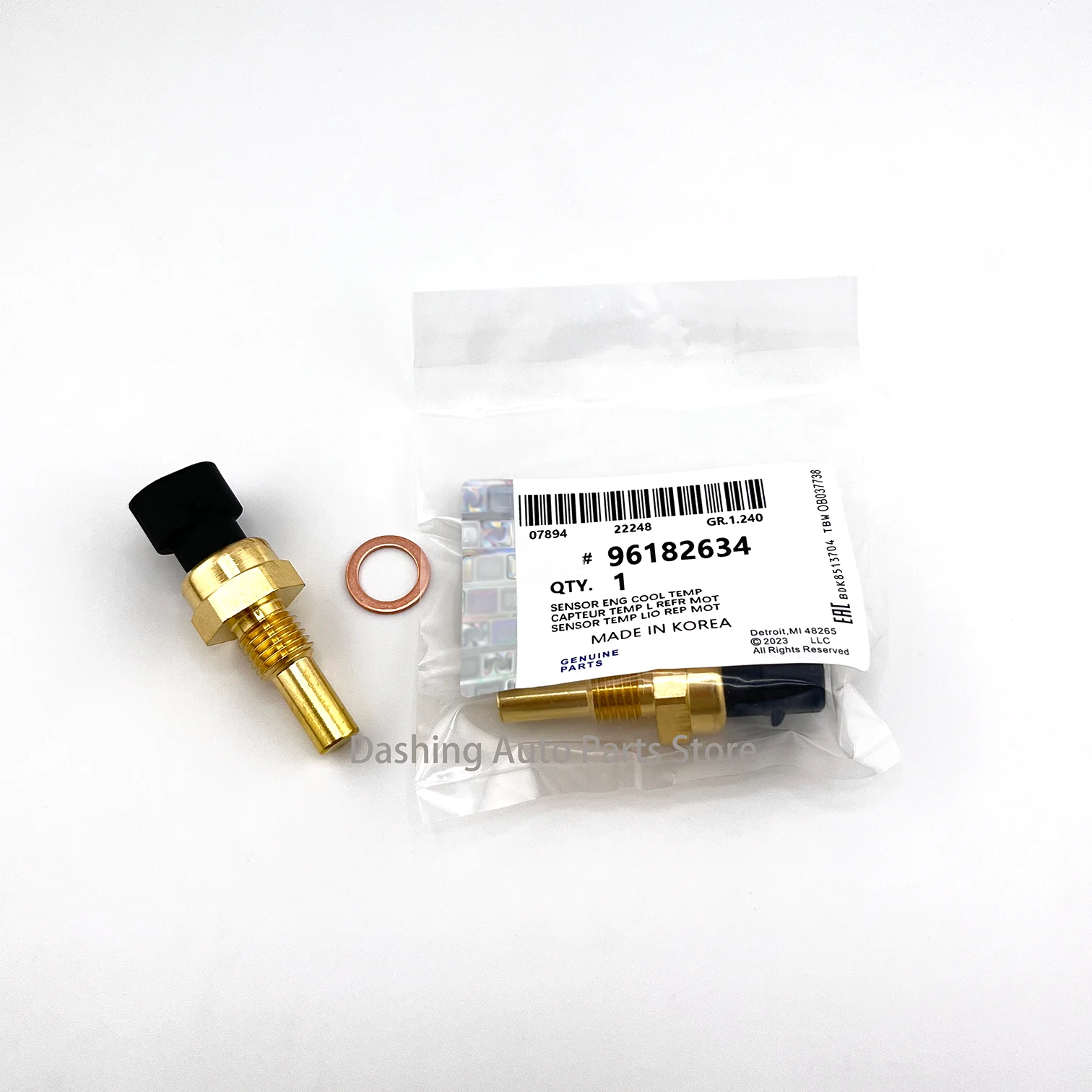 

96182634 Датчик температуры охлаждающей жидкости двигателя для Buick Excelle Daewoo Opel Astra Chevrolet Aveo Captiva Cruze Epica 1,6 л