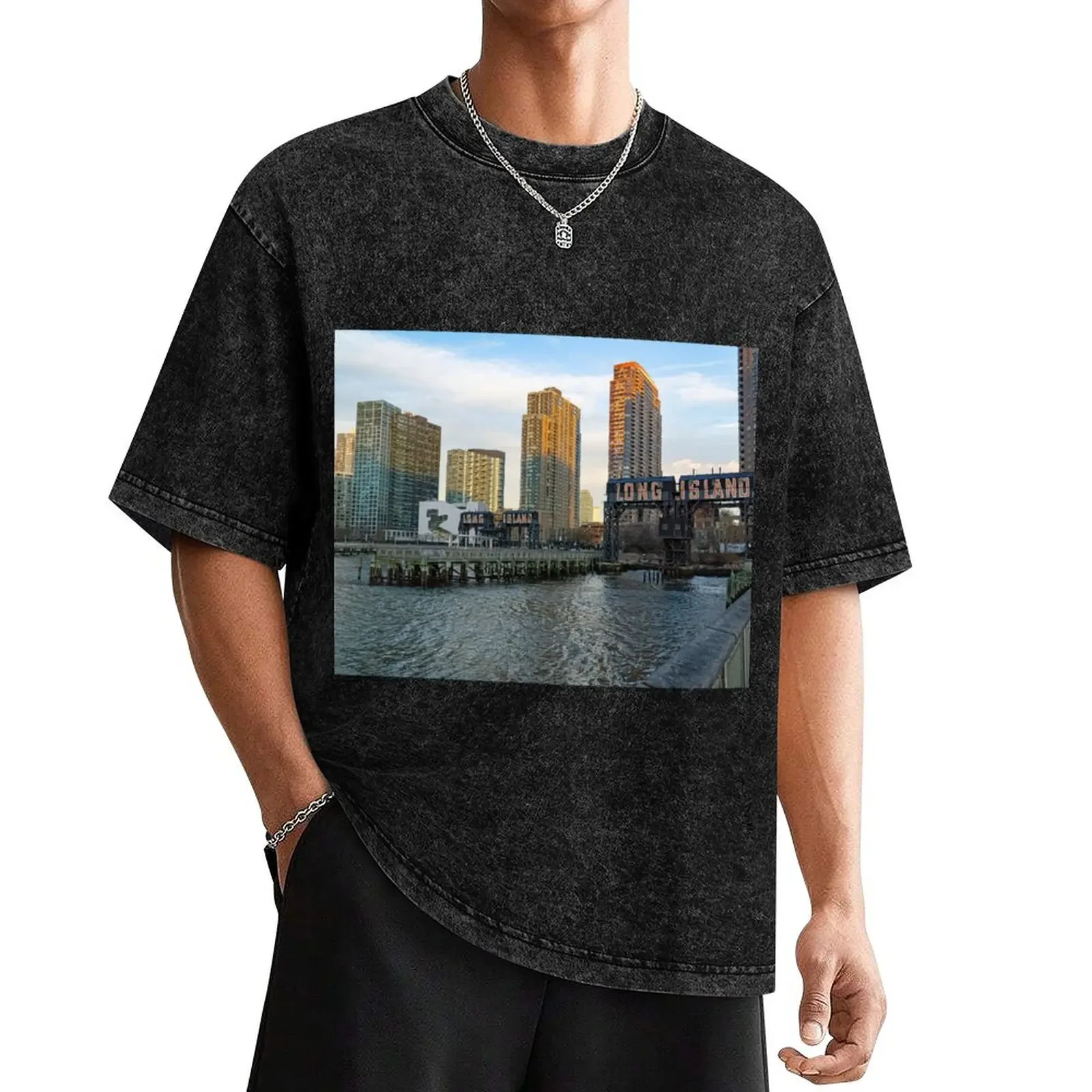 

Long Island City - Queens T-Shirt new edition vintage cheap stuff tees men clothing