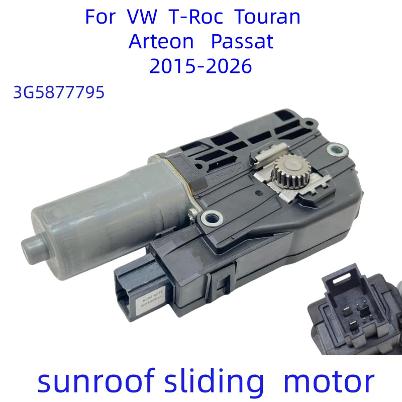 Image of Für VW Arteon Passat T-Roc Touran Dach-Schiebedachmotor 3G5877795 Brandneu und Original 2015-2026