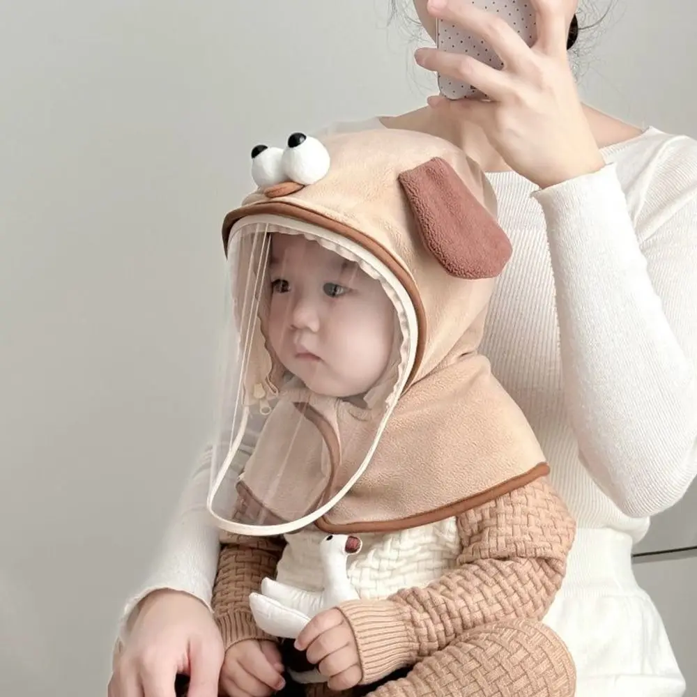 

Cute Cartoon Winter Hat Windproof Adjustable Baby Hat Cold Protection Warm Earmuffs Hat