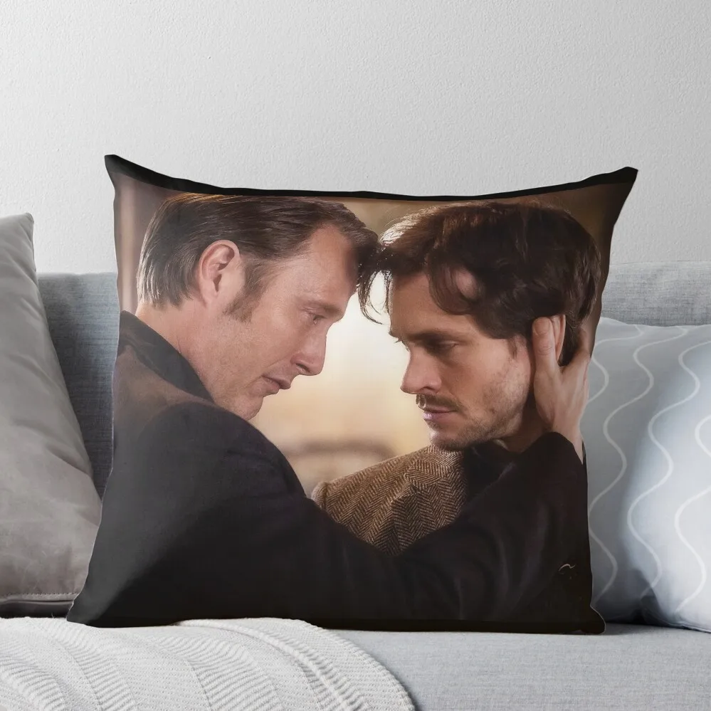 

Season 2 Hannigram - Murder Husbands #3 Throw Pillow Christmas Pillow Covers Sofa Cushions Cover