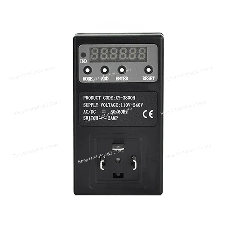 New Timer Can Time Up To 100 Hours XY3800H Hotel Office Entertainment Club Factory Can Be Used AC110V~220V  DC7V~36V