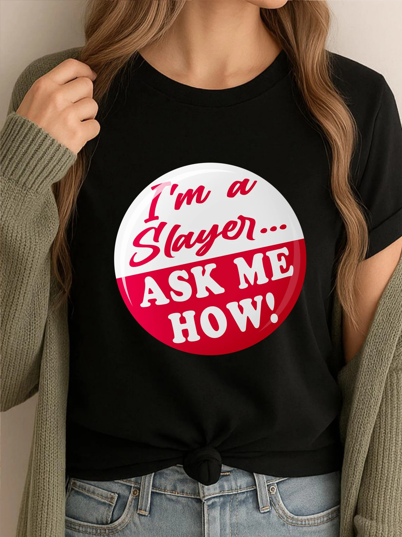 اسألني كيف زر العلامة التجارية تي شيرت القطن تنفس الجرافيك قميص الرجال الكلاسيكية المطبوعة التي شيرت خمر نمط