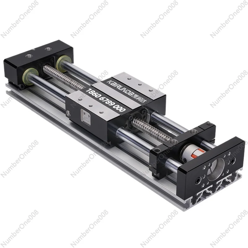 

Double Optical Axis Rail Linear Slide Table 1605 Ball Screw, Servo Cross XYZ Three-axis Aluminum Electric Guide Module