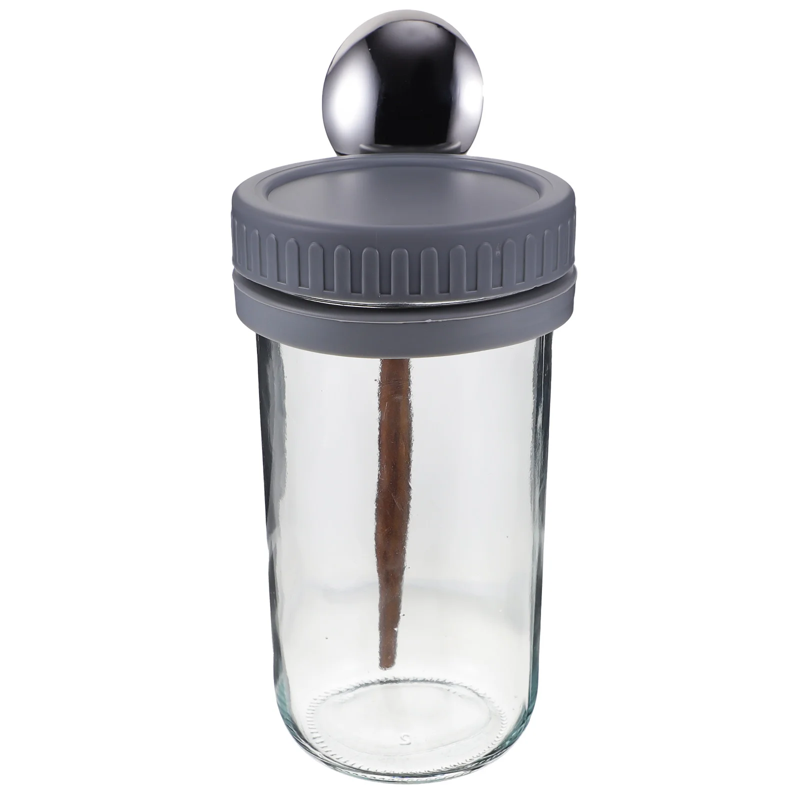 

1Set Overnight Oats Container Glass Jar Leak Proof Lid Spoon Airtight Sealed Cup for Yogurt Salad Fruit Overnight Oats Jar