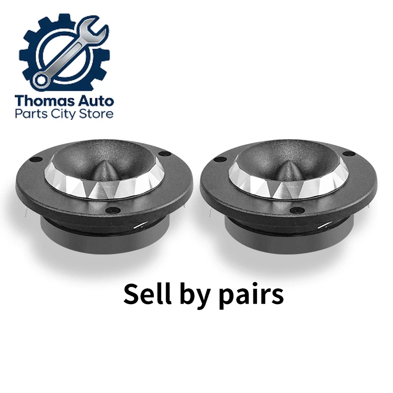 

Aluminum 3.75" 120W Titanium Super Bullet Tweeter - 1" KSV Diaphragm 4Ω High Compression Driver For Car Audio