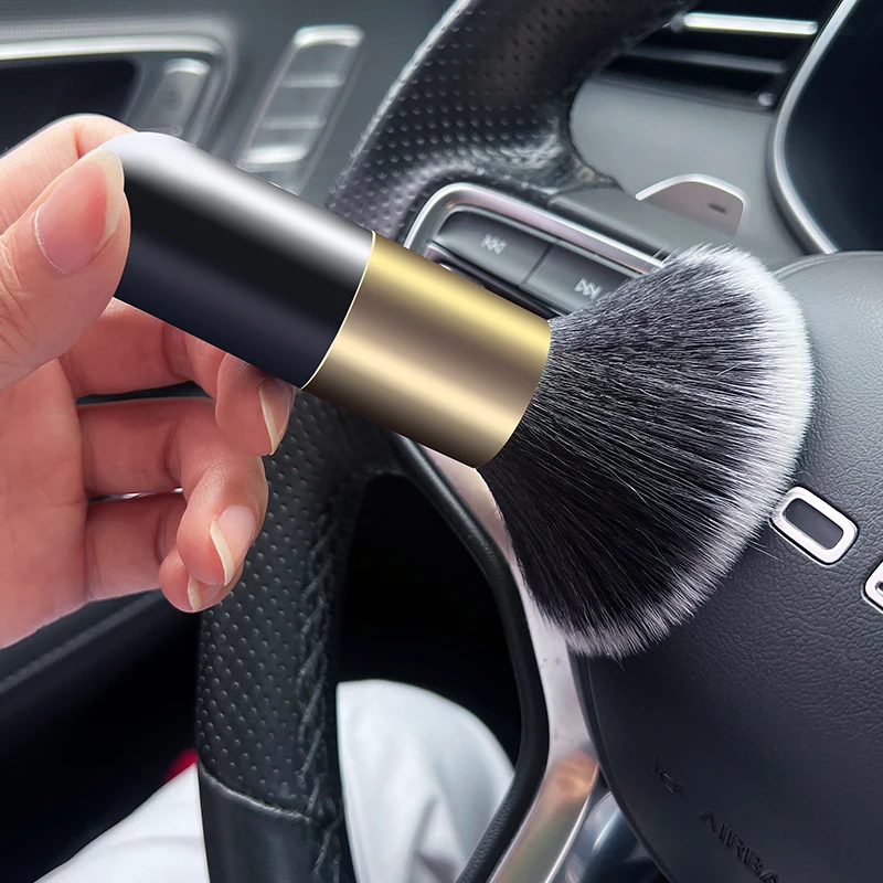 Car interior cleaning tool air conditioner air outlet cleaning brush car with soft brush car interior gap dust brush