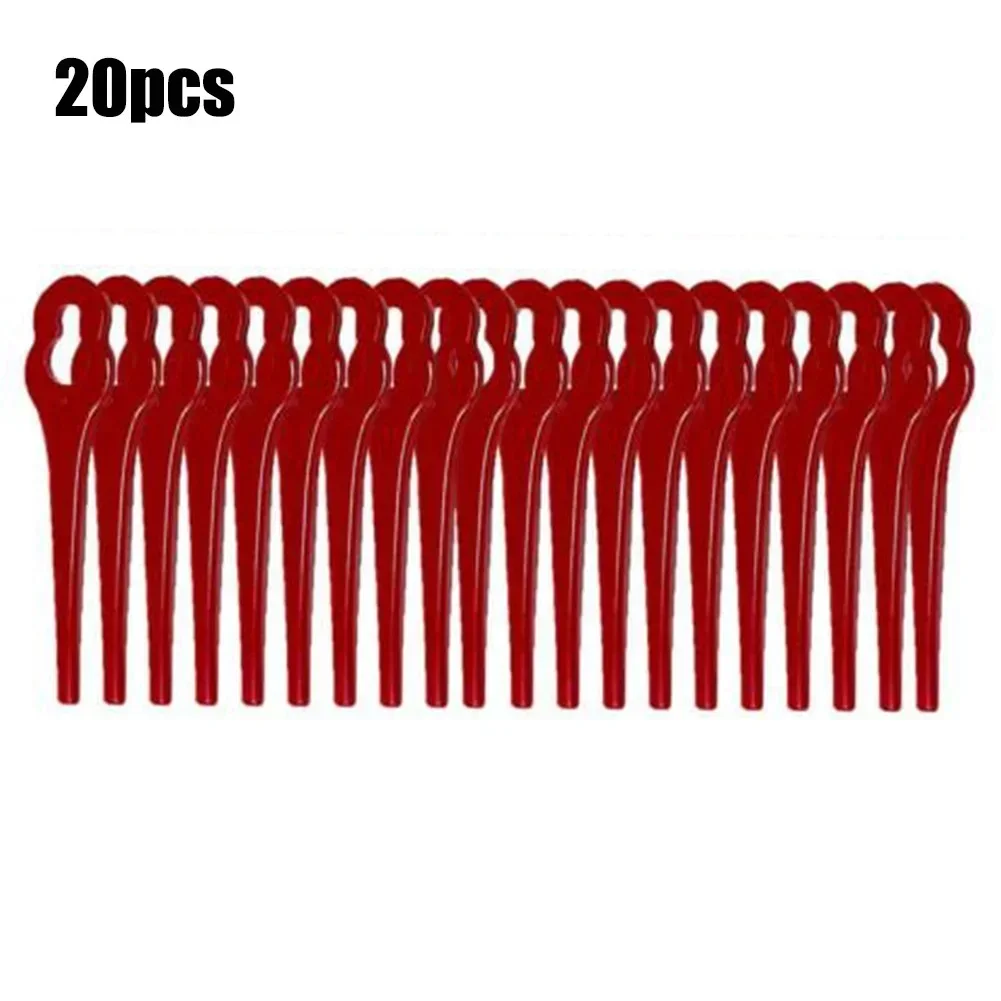 Upgrade Your Garden Maintenance Tool 20 Pcs Replacement Blades For IKRA HURRICANE HATI 18 Li Battery Lawn Mower