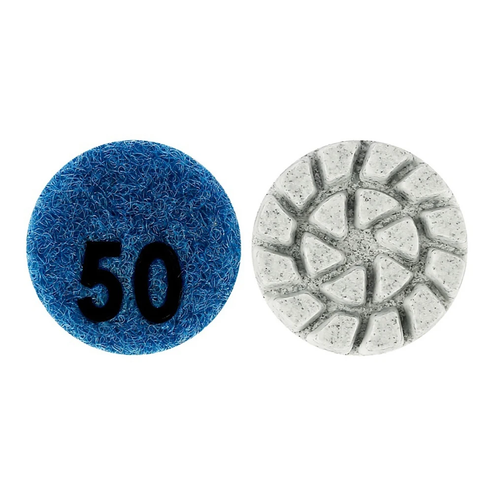 1 Inch Polishing Pad Wet Dry Buffer Grinding Disc For Marble Granite Engineered Stone Concrete Polishing