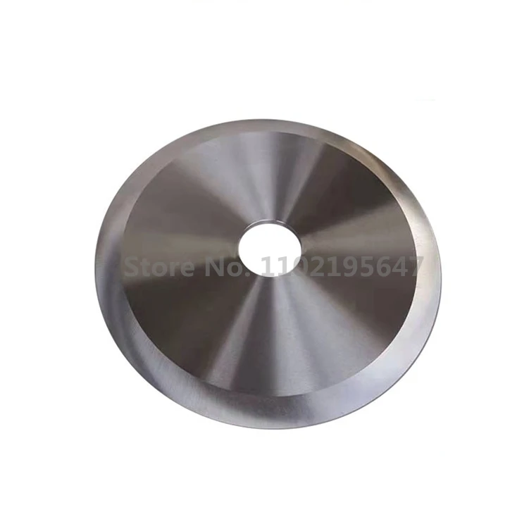 Imagem -02 - Faca Circular Plana com Borda Dupla Corte Lâmina Redonda Couro Ferramentas de Corte Fita de Papel Tubo Flip Cloth 45150 mm 10 Pcs