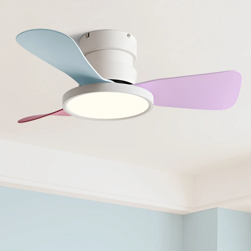 【20/28 Inch Inverter Ceiling Fan Light】6 Speed Inverter + Full Spectrum Eye Protection LED | Bedroom/Living Room