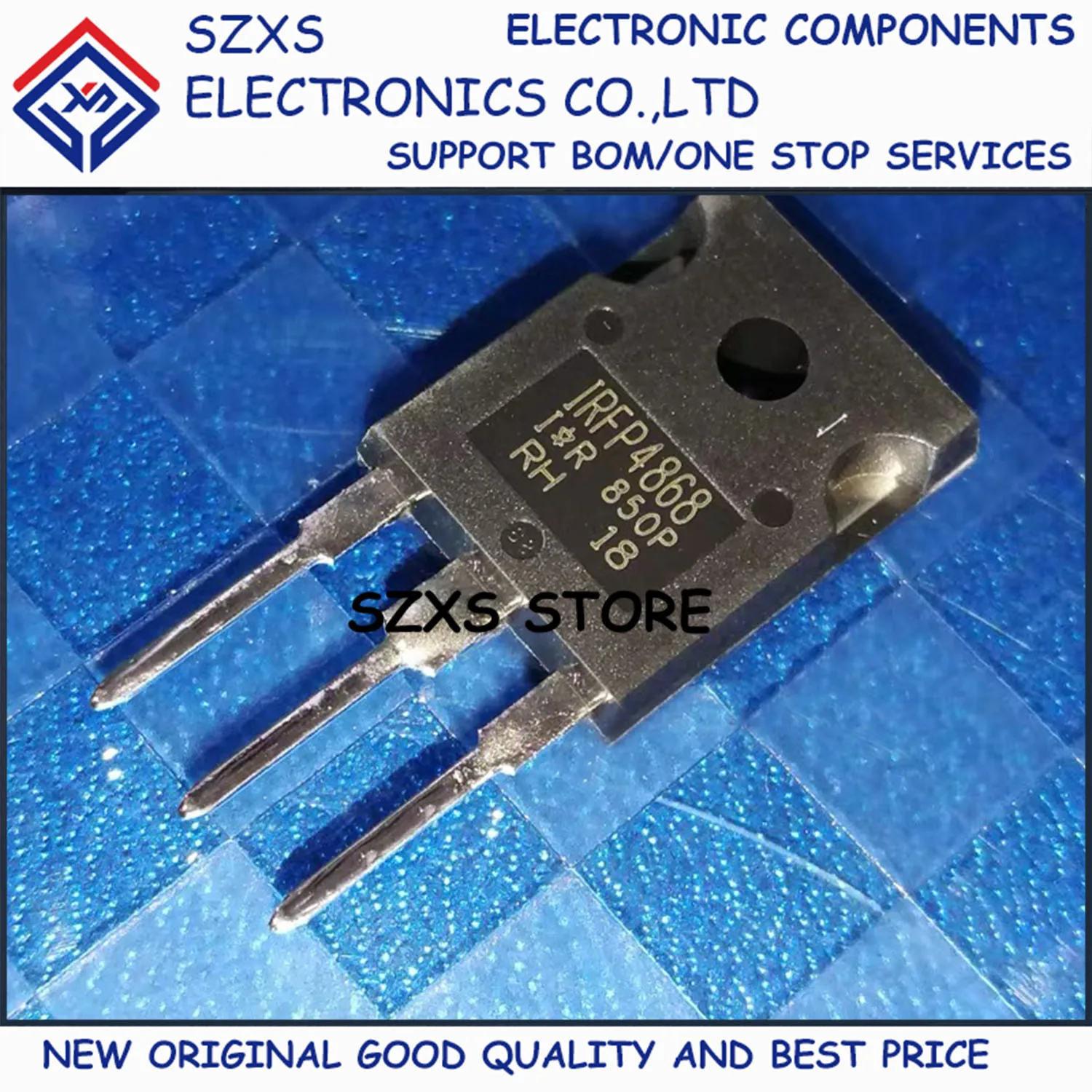 New Original 10Pcs IRFP4868 IRFP4868PBF TO-247 300V 70A Powerful MOSFET Field Effect Transistor In Stock Good Quality