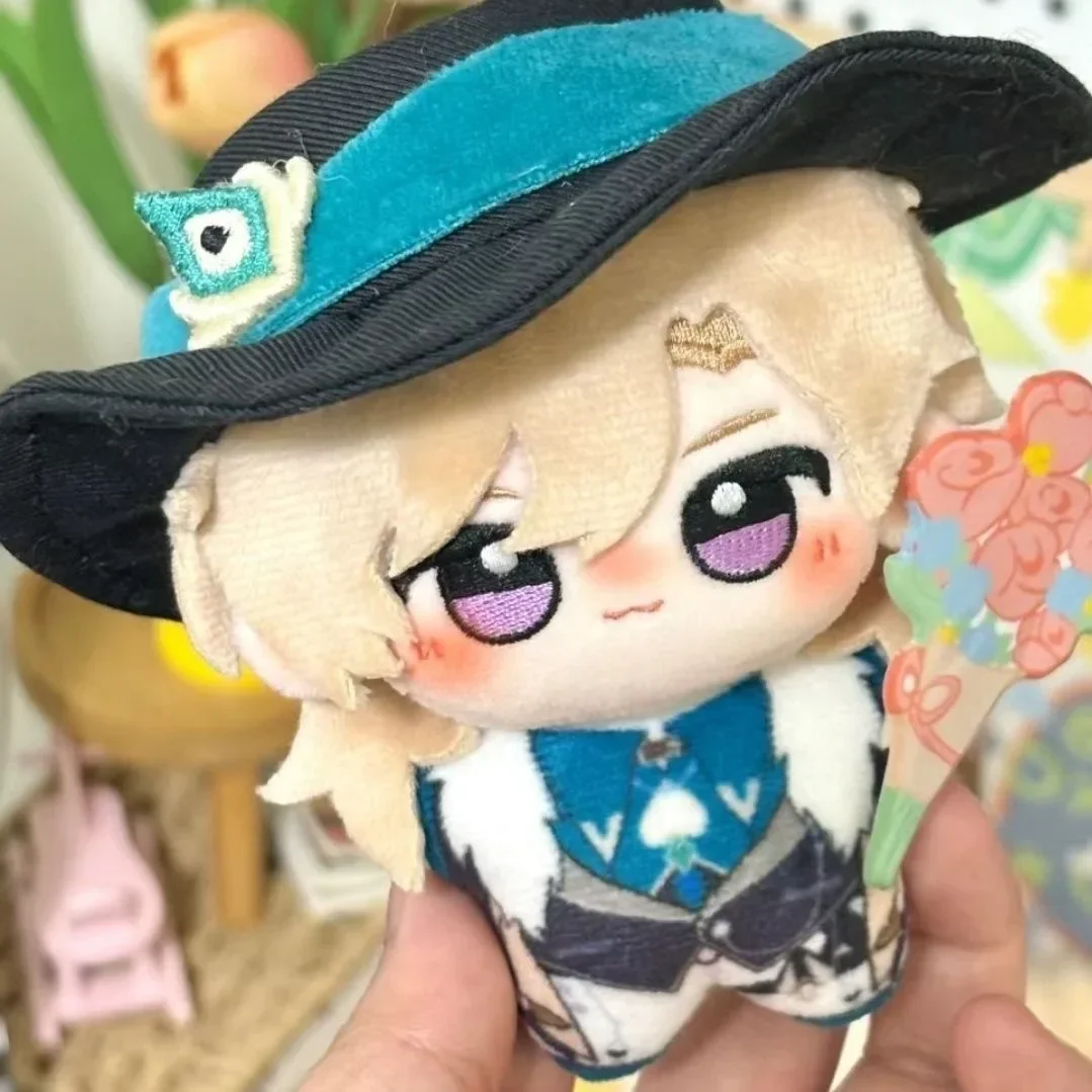 Juego  anime Honkai: Star Rail Aventurina Dr. Ratio Cosplay 10cm Mini estrella  mar cuerpo muñeco  peluche llavero con col