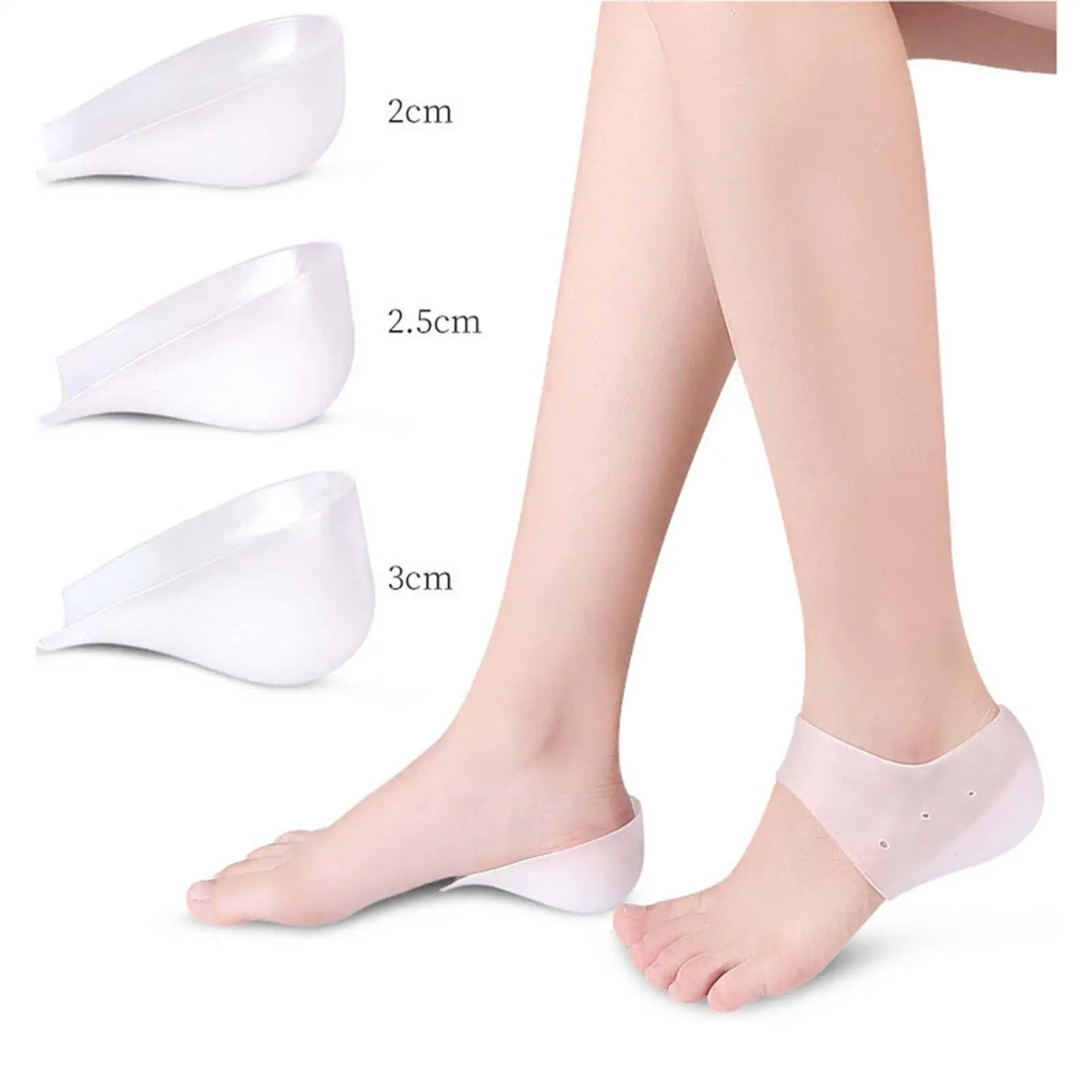 1 Pair Height Increase s Inserts Arch SUPPORT Plantar Care Shoe Pad for