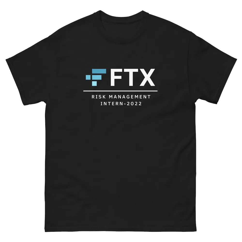 Ftx Risk Management Intern 2022 T Shirt