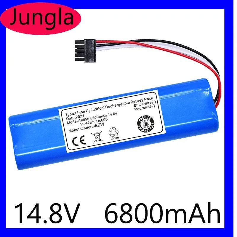 100% New Original 14.8 V 6800mah 18650 Lithium Battery for VIOMI V2 Pro,VRVCLMB21B, STYJ02YM