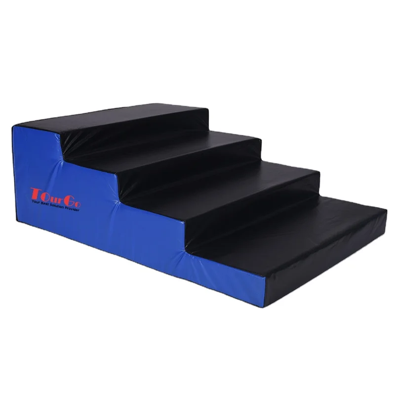 High Quality Ninja Obstacle Stair Incline Fitness Gymnastics Step Mat Handstand Stairs