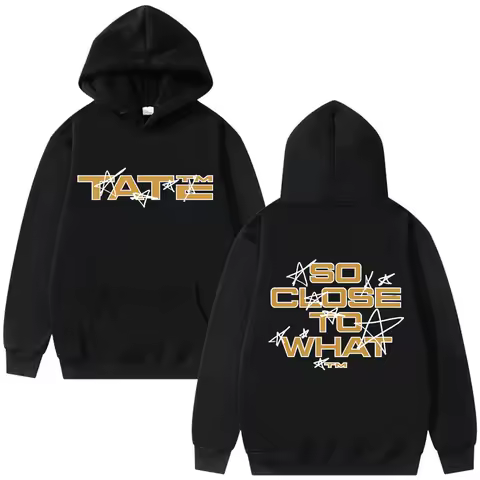 Hot Sale Singer Tate McRae So Close To What Miss Possessive Tour 2025 Hoodie Men Women Fashion Vintage Fleece Pullover Hoodies
