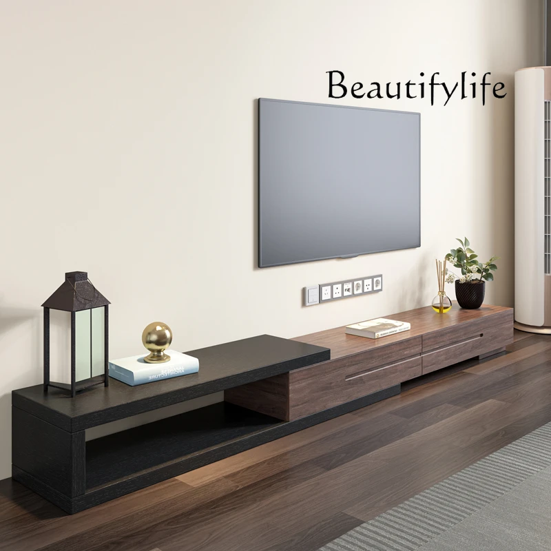

Retro Cabinets Tv Stands Living Room Modern Luxury Movies Wood Tv Table Designer Minimalist Muebles Para Tv Trendy Furniture