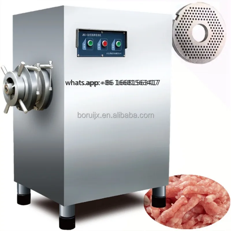 Factory Direct SalesStainless Steel 304 Motor Meat Grinder Meat Mincer & Meat Ball Machine Automatic Electric For Rice-meat Dump