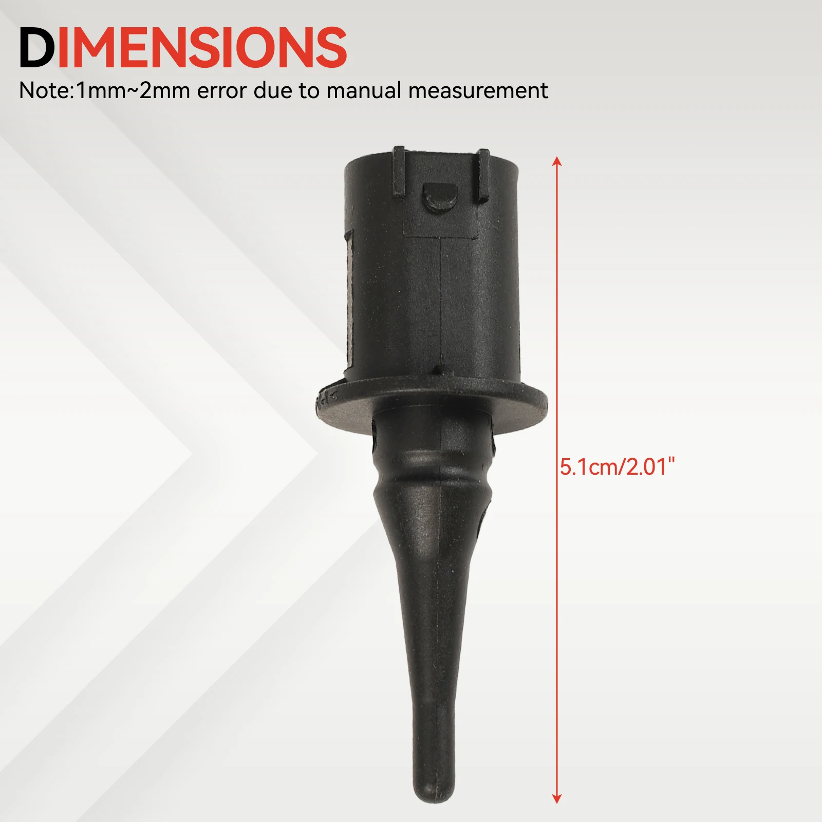 Sensor y enchufe de temperatura del aire ambiente para Mercedes Benz W210 W202 S202 S210 C208 W168 W169 W211 W212 W246 W176 nuevo 0075421318