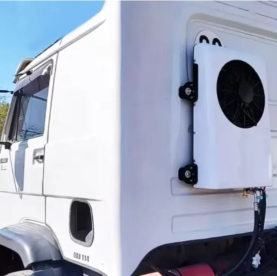 شاحنة تكييف الهواء الكهربائية RV وقوف السيارات تكييف الهواء DC12V 2600 واط التيار المتناوب جرار فان العلوي تكييف الهواء الكهربائي