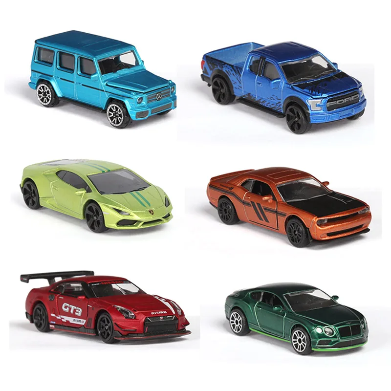 Majorette 1/64  FORD F-150 RAPTOR NISSAN GT-R NISMO GT3 LAMBORGHINI DODGE limited Die-cast Model Collection Toy Vehicles