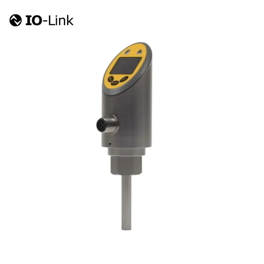 SENTINEL IO-Link Temperature Sensor with Alarm LED Display and Stainless Steel Housing