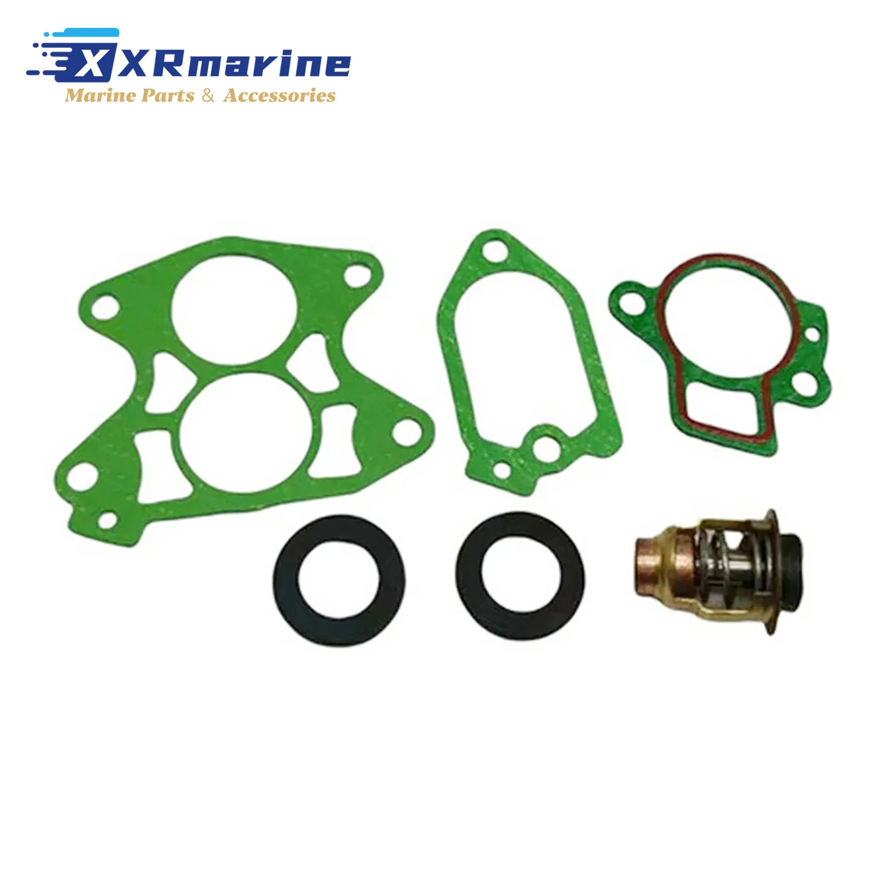 122℉ / 50℃ Thermostat Service Kit Fits for Yamaha Marine 20 - 250 HP Outboard Engines Replacement 688-12411 6E5-12411