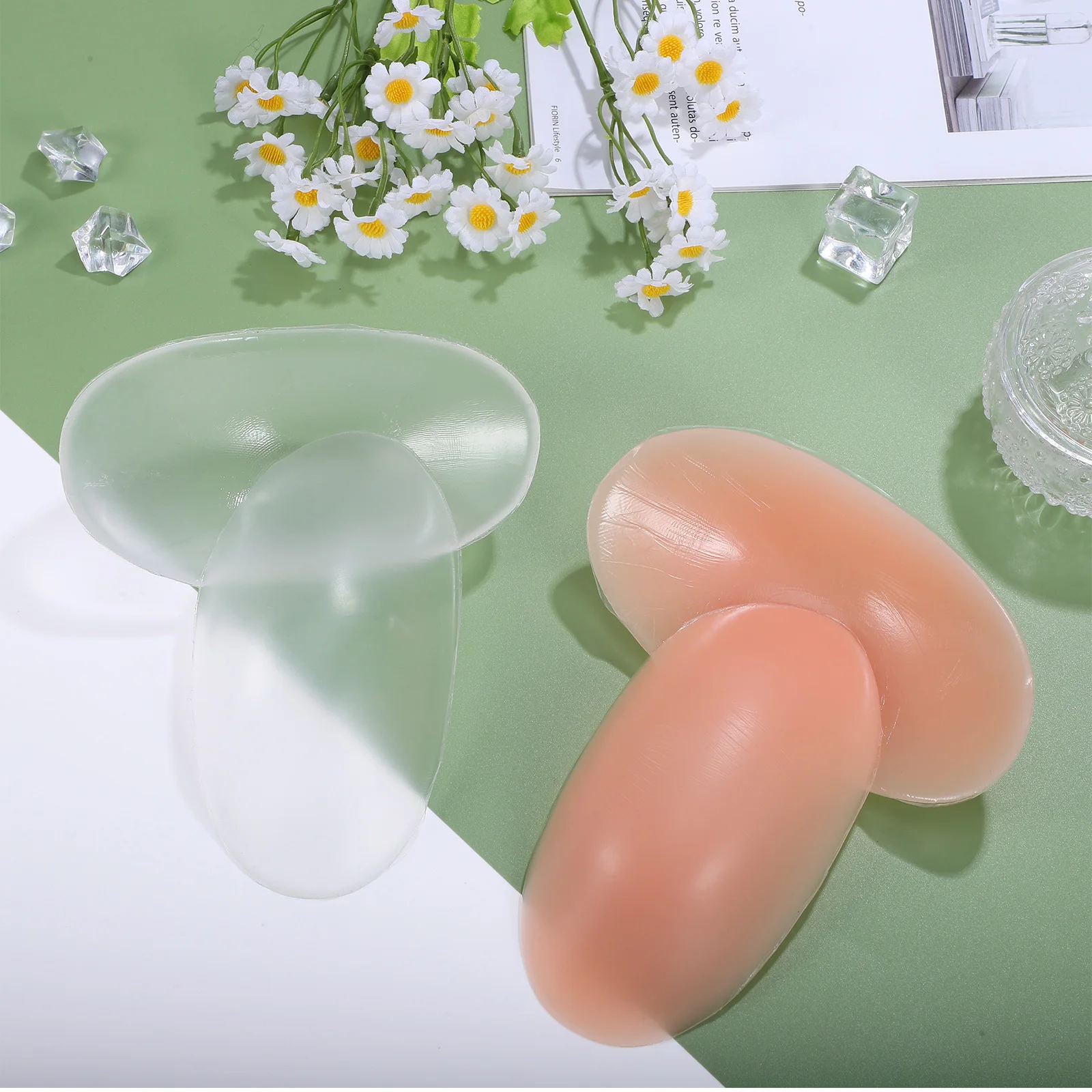 

Silicone Adhesive Invisible Enhancer Reusable Cushion For Women Clothing Enhanced Shoulder Strap Support Invisible