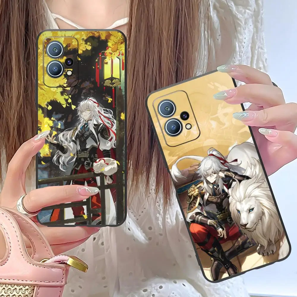 Funda de Teléfono Móvil HSR JingYuan de TPU Mate para Huawei P60 P50 P40 P30 P20 P10 P9 P8 Pro Lite Plus con Impresión Colorida
