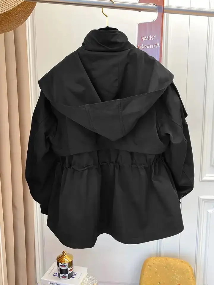 Langarm Casual Kurzen Graben Taille Party Design Jacke Chic Mädchen Kurze Bequeme Mode Koreanische Vintage Tops Für Frauen – Detail 16