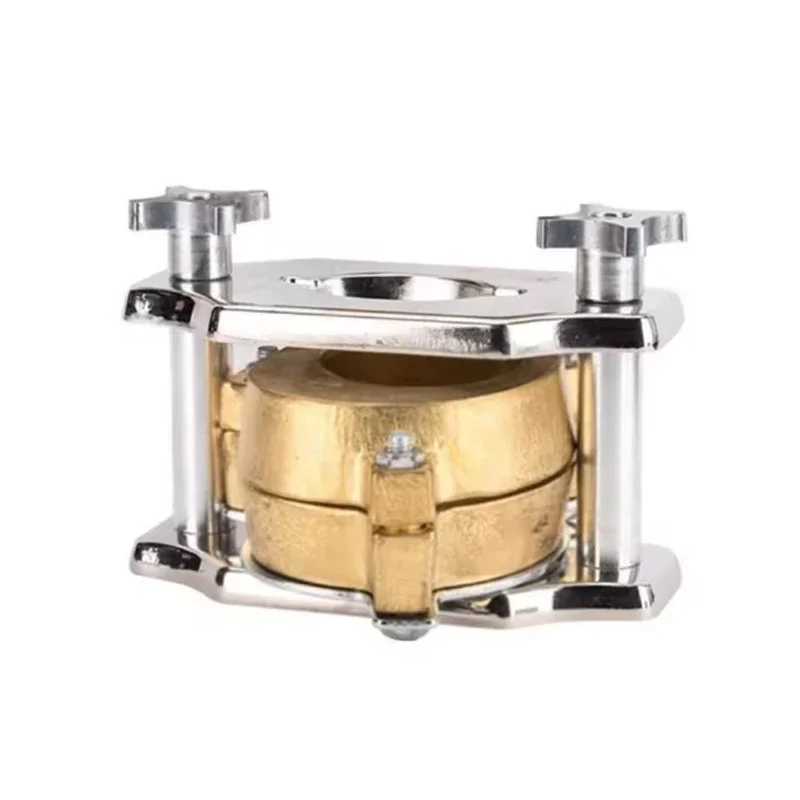 Single Press for Dentistry Single Layer Press Boiled Tooth Box Reline Jig for Dentistry Laboratory Stainless Steel Lab Tool