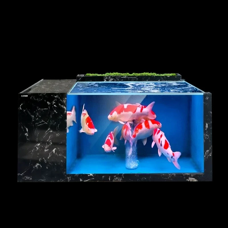 

New FRP light body side filter bottom row aquarium free installation koi fish pond