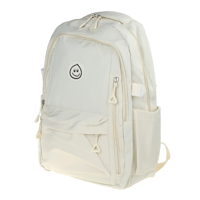 Schoolrugzak Casual nylon schooltas voor dames Heren Laptoprugzak Coole vrouwelijke boekentas Studententassen