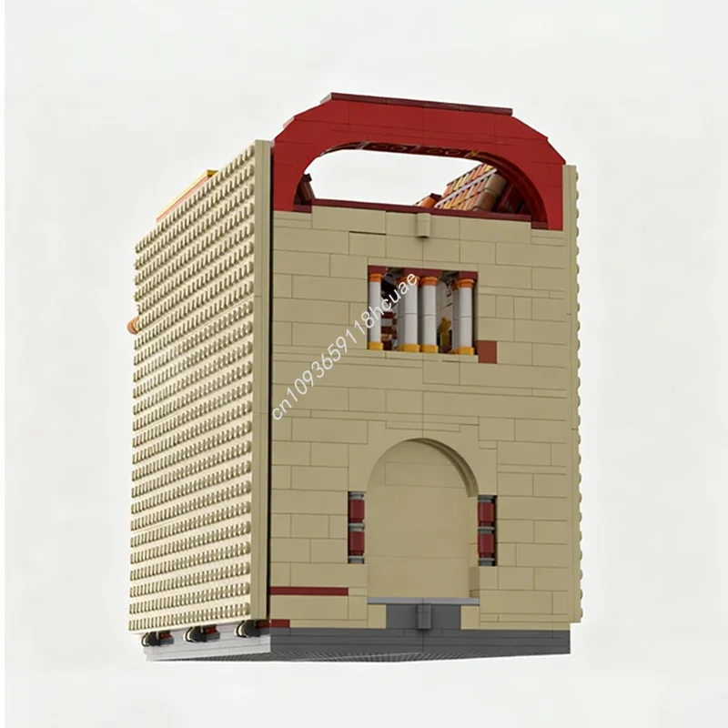 2043개 MOC 리틀 앤틱스 스트리트 건축 모델 블록 어린이 모듈 조립 아이디어 크래프트 장난감 크리스마스 선물