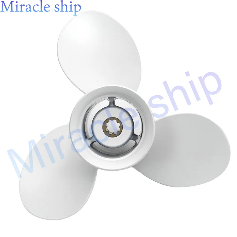63V-45952 63V-45952-00-EL Marine Propeller 9 1/4 x 10-J 3 Blade Replacement Part For Yamaha Outboard Motor 9.9HP 15HP Boat Engin