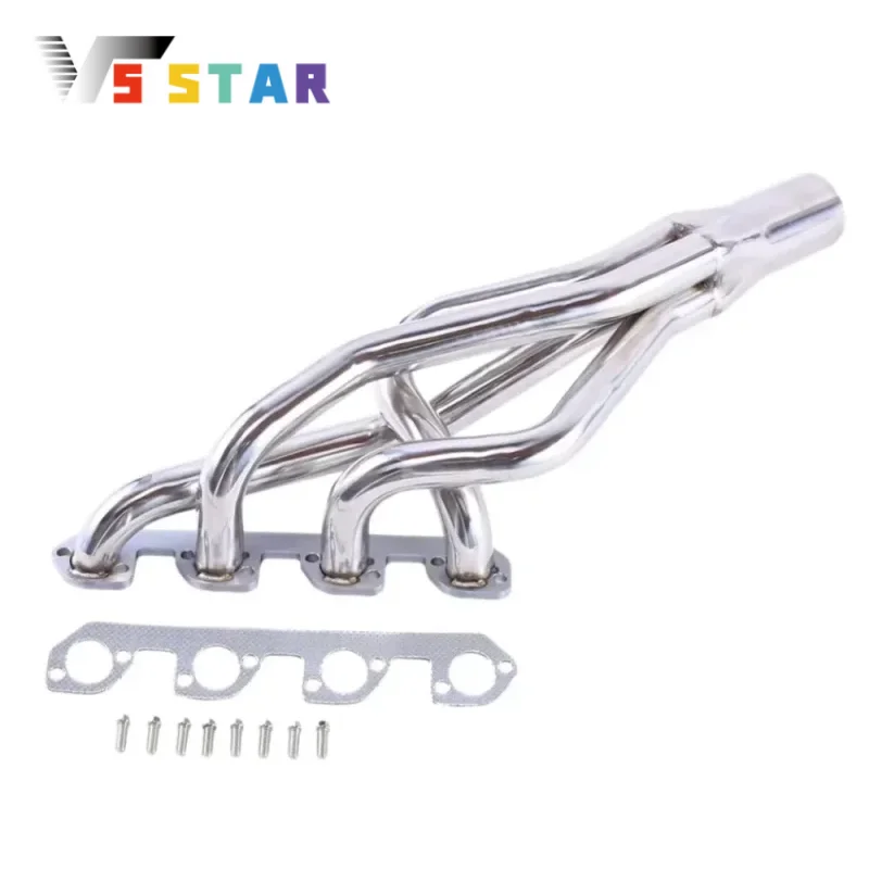 

Stainless Steel Exhaust Headers For 1973-1980 Pinto Mustang II 2.3L 1974-1980 Ford Mustang II Sliver